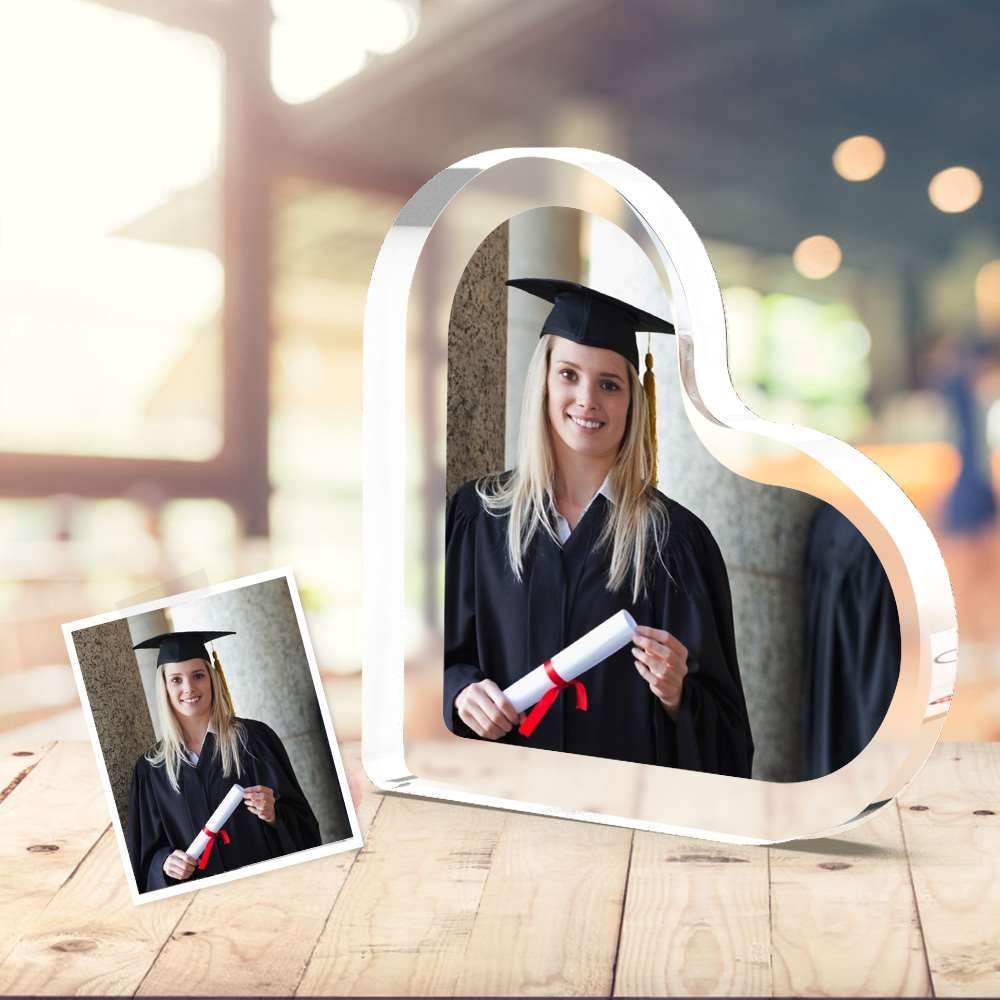 High School Graduation Gifts Photo Frame Heart-shaped Gift - Giftlab