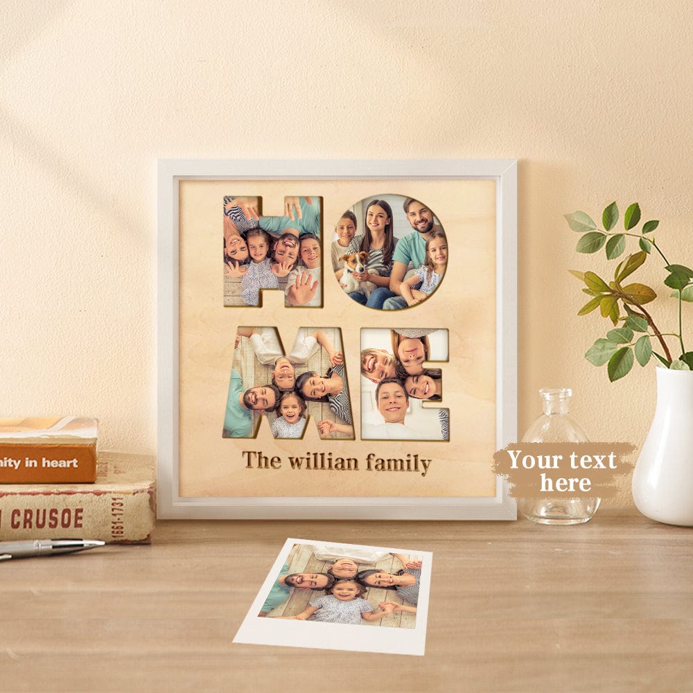 Custom Collage Home Photo Tiles Personalized Photo Print Wall Art for Family Gift - Giftlab