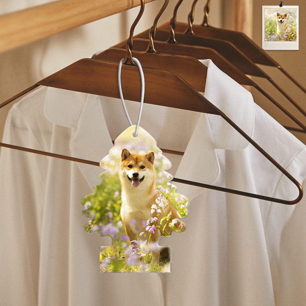 Custom Small Tree Air Freshener Personalized Hanging Car Air Freshener with Essential Oils for Women Man - Giftlab