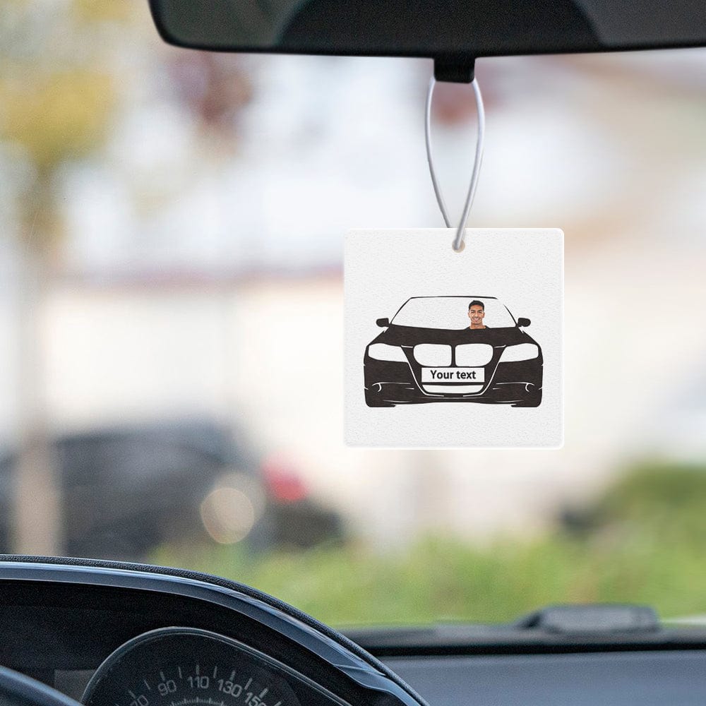 Photo Car Air Freshener Rearview Mirror Ornament Funny Custom Air Freshener Gifts for Her - Giftlab