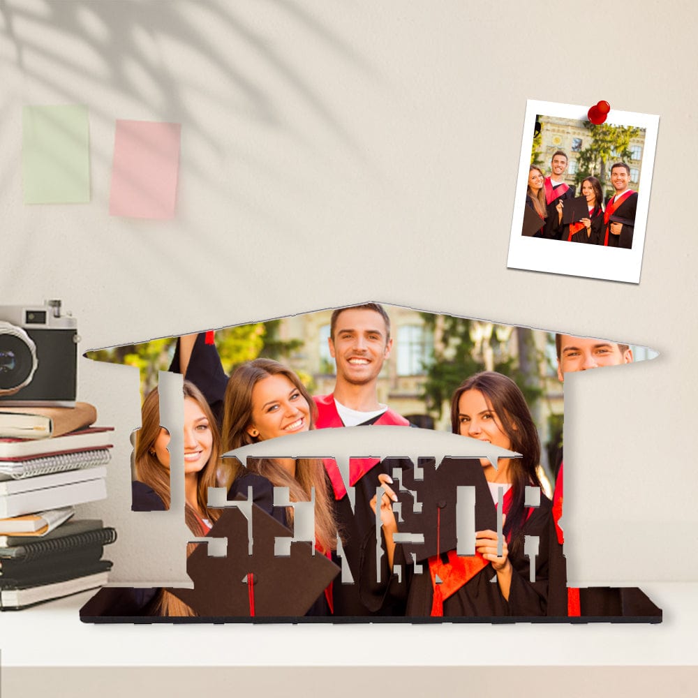 Graduation Picture Plaque Customize Photo Frame Graduation Gifts for Friends - Giftlab