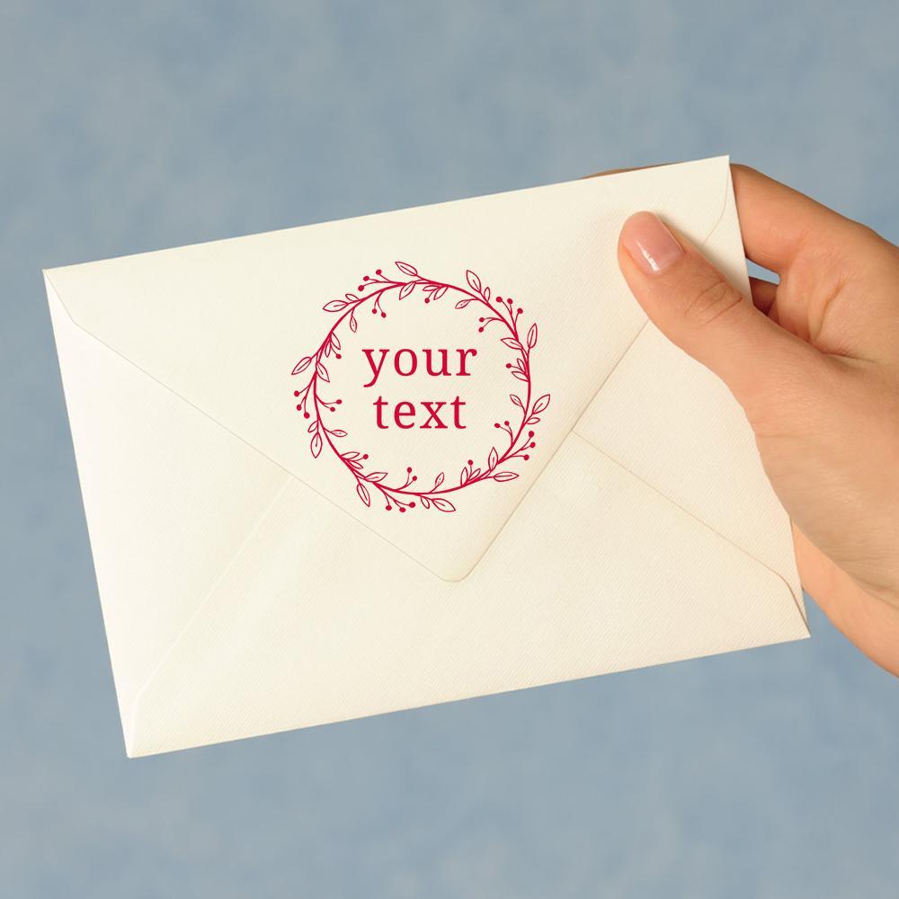 Teacher Stamp Teacher Gifts Personalized Stamp Self Inking Stamp Teacher Gifts Vine Border - Giftlab