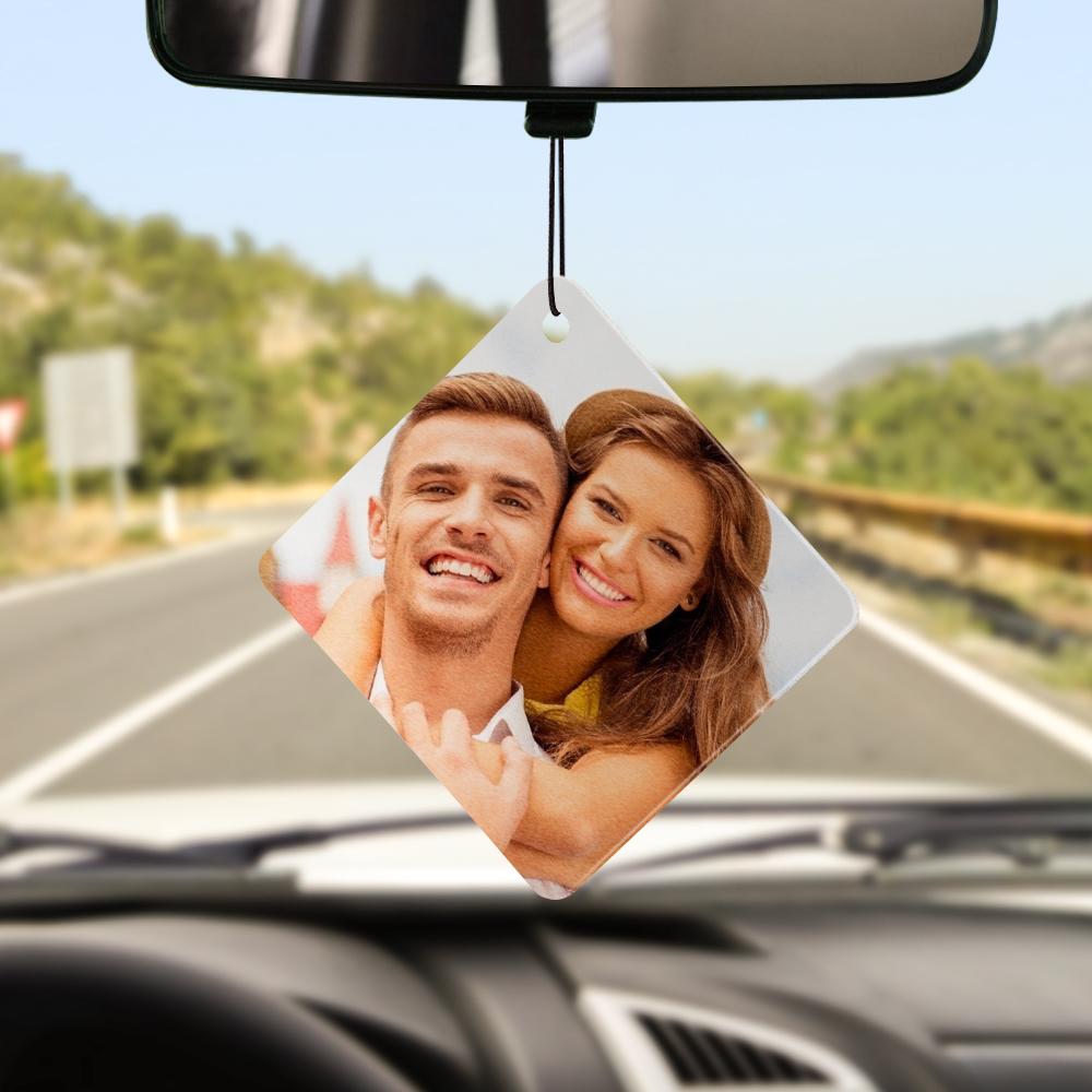 Custom Photo Car Air Fresheners Persoanlized Car Fresheners New Driver Gifts Birthday Gifts - Giftlab