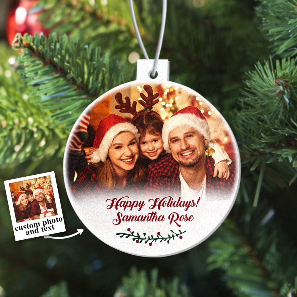 Christmas Custom Car Air Freshener Rearview Mirror Ornament Christmas Gifts for Family - Giftlab