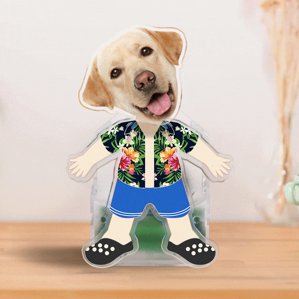 Custom Face Shaking Head Ornament Personalized Funny Car Dashboard Decoration Home Desktop Ornament - Giftlab