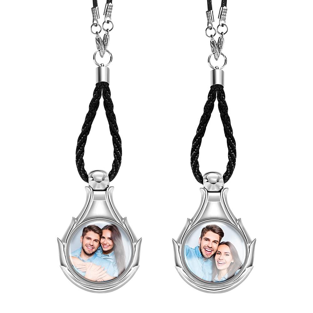 Custom Photo Air Freshener Perfume Box Pendant for Car Gift Personalized Photo Hanging Decoration for Car - Giftlab