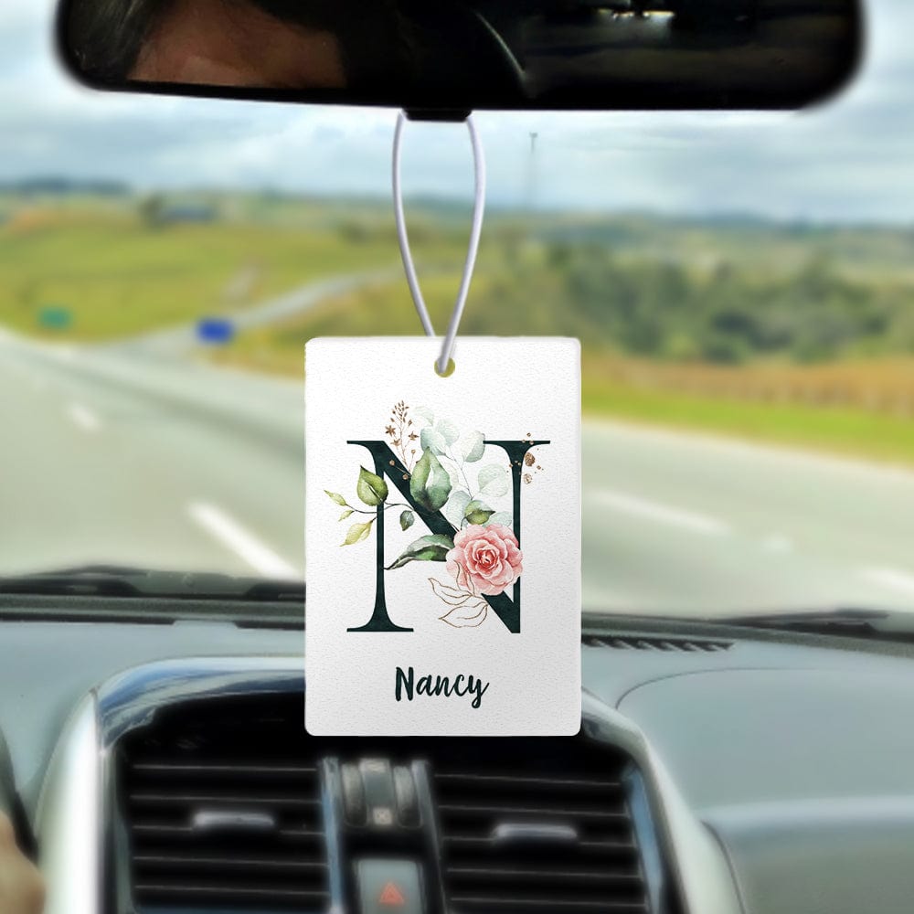 Personalised Car Air Freshener Rearview Mirror Ornament Air Freshener Gifts for Her - Giftlab