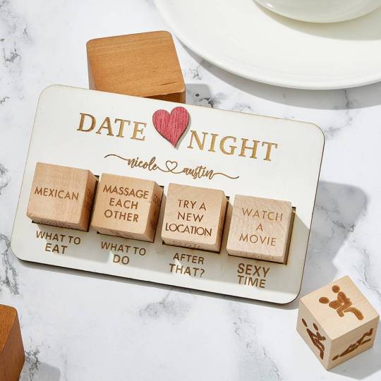 Personalized Date Night Dice Kit After Dark Edition Date Night Ideas Gift for Couples