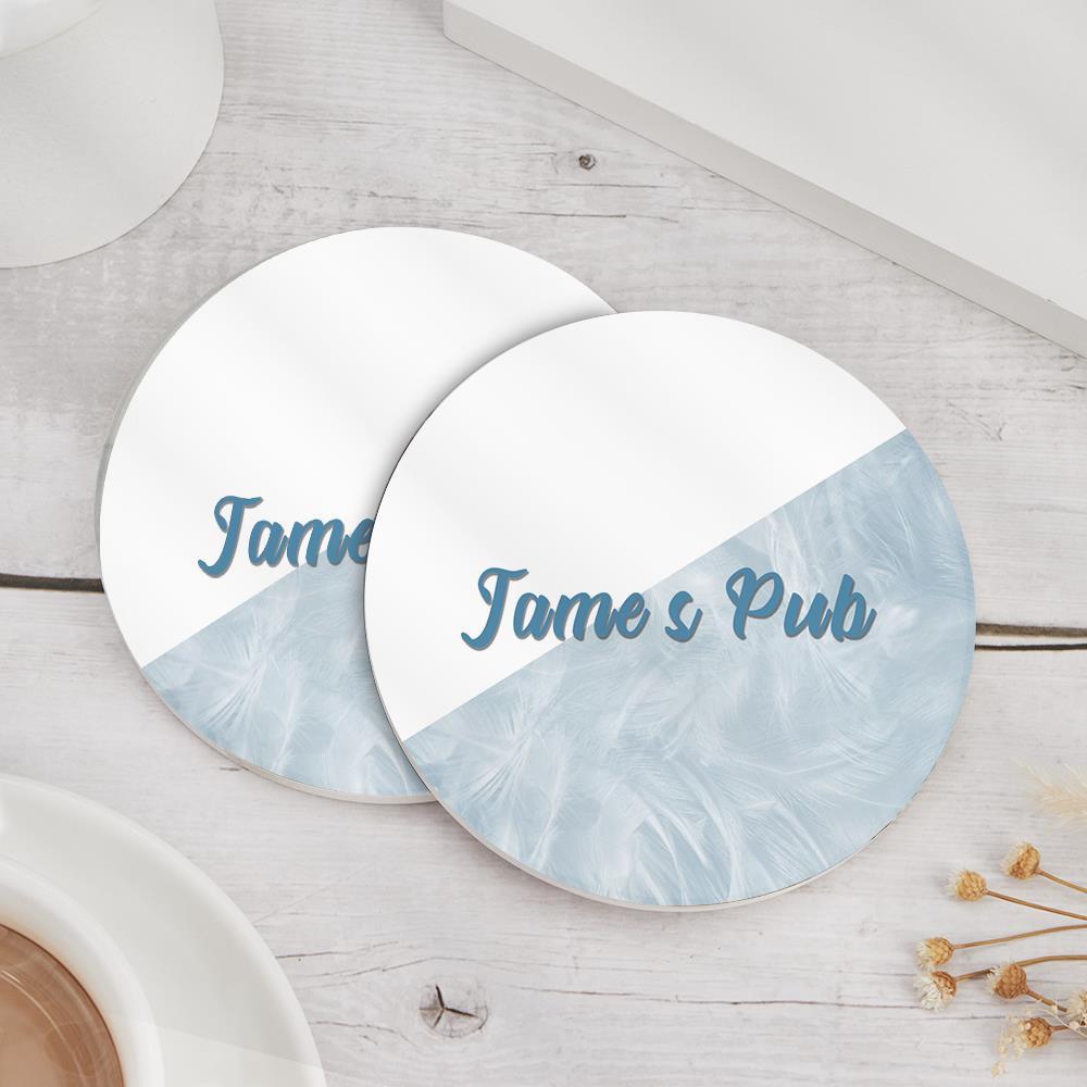 Custom Engraved Coaster Gift For Him - Giftlab