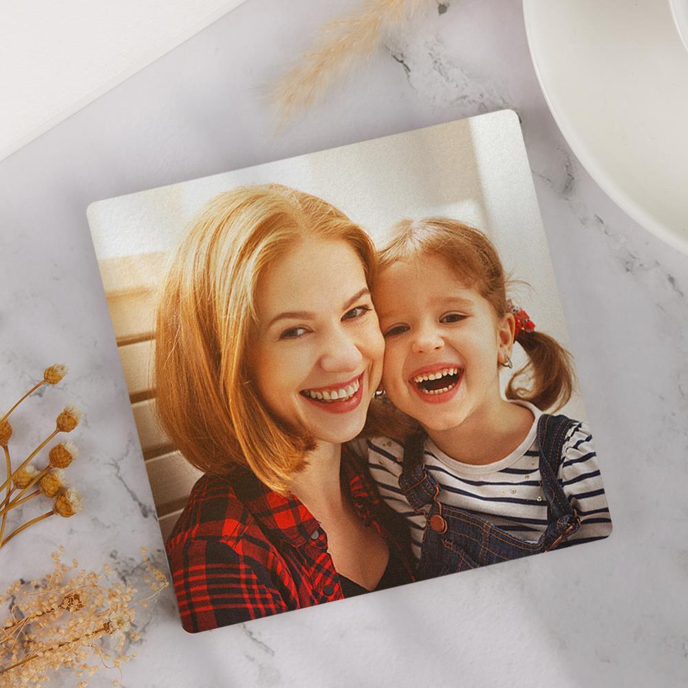 Custom Photo Coaster Gift For Mother - Giftlab