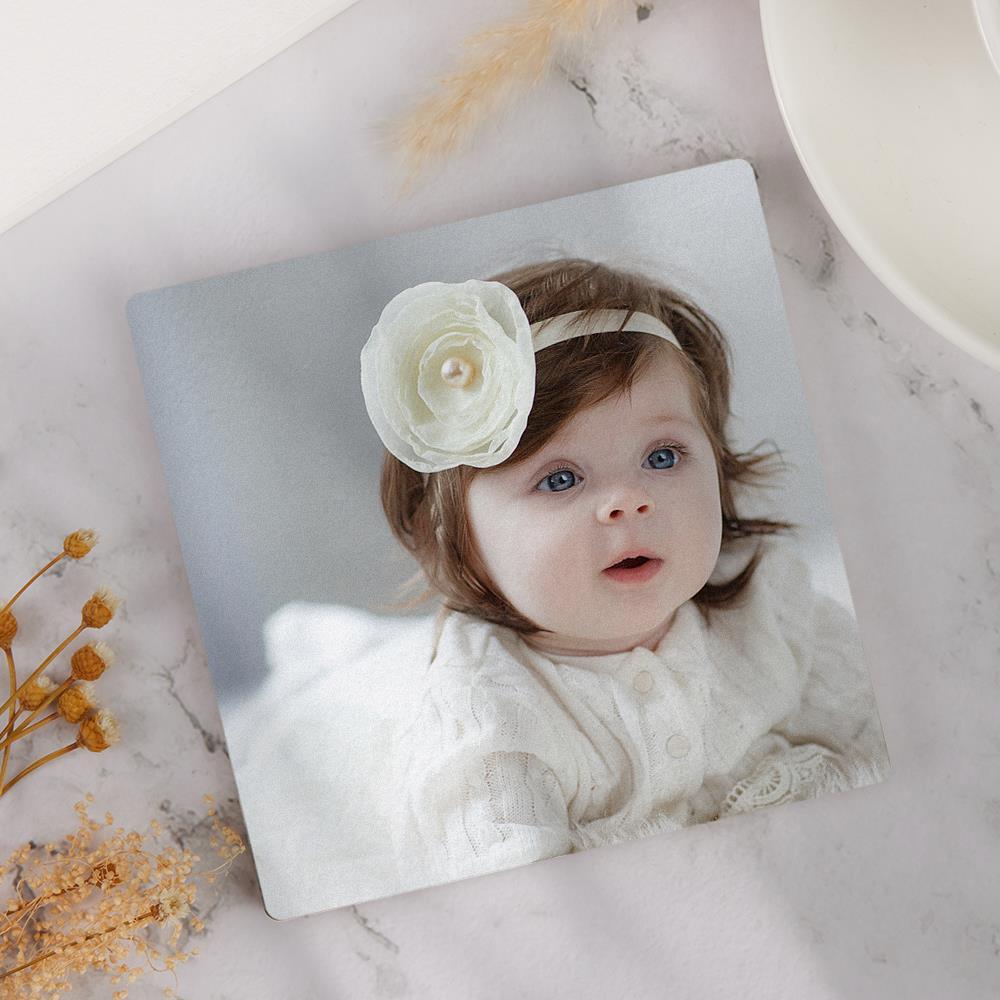 Custom Photo Coaster Gifts for Kids - Square - Giftlab