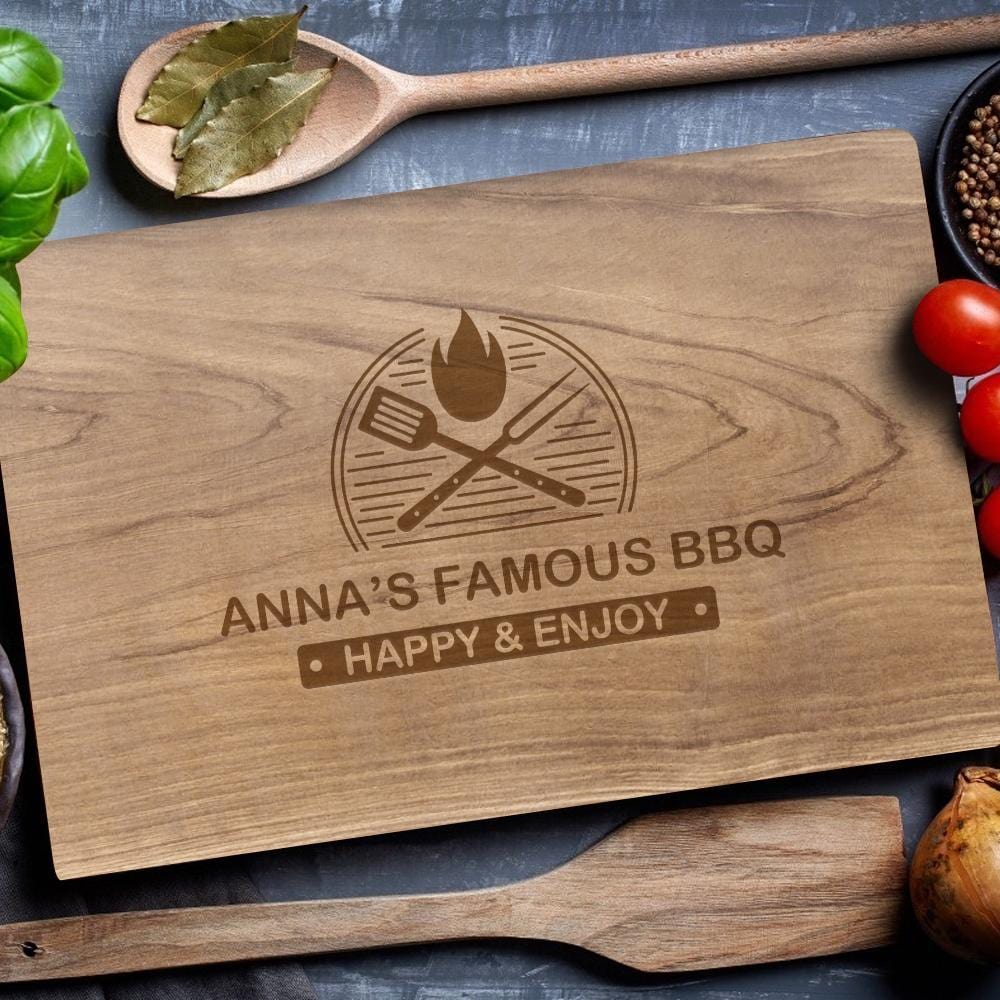 Custom Engraved Cutting Boards Kitchen Accessories No Handle - Giftlab