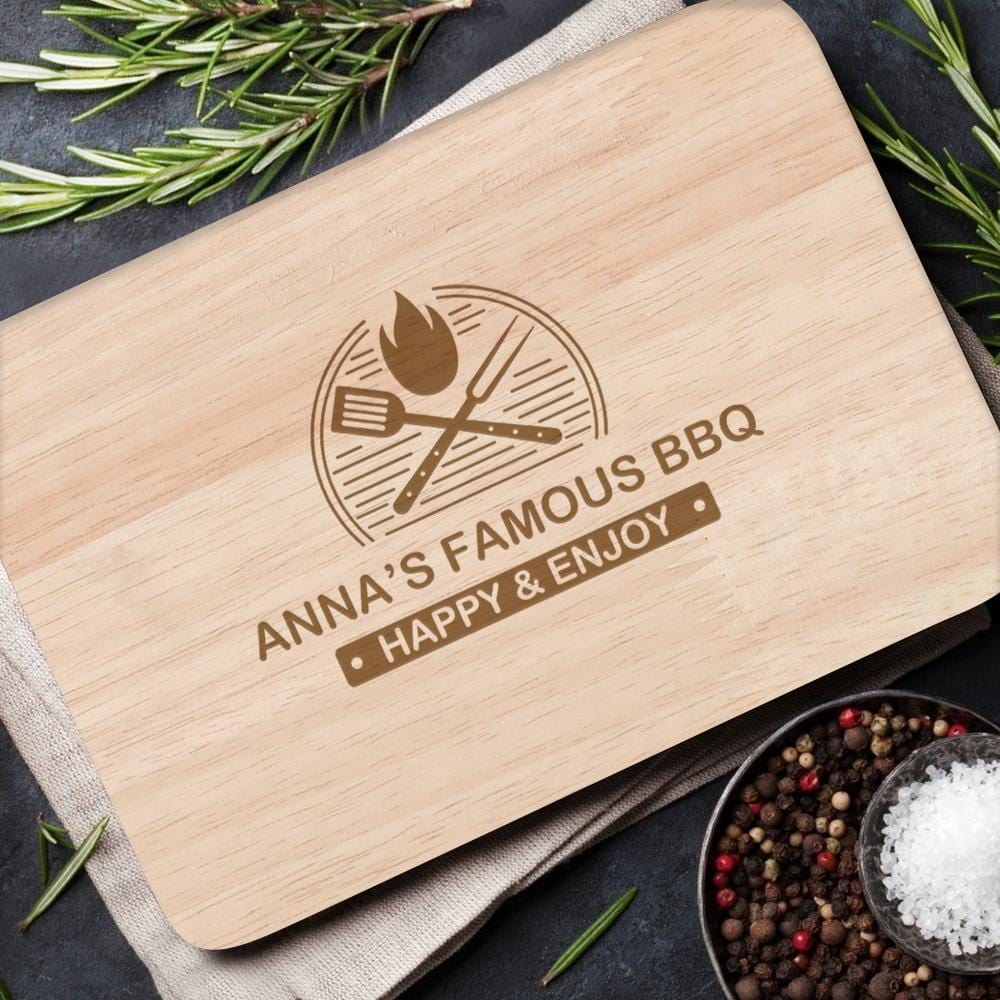 Custom Engraved Cutting Boards Kitchen Accessories No Handle - Giftlab