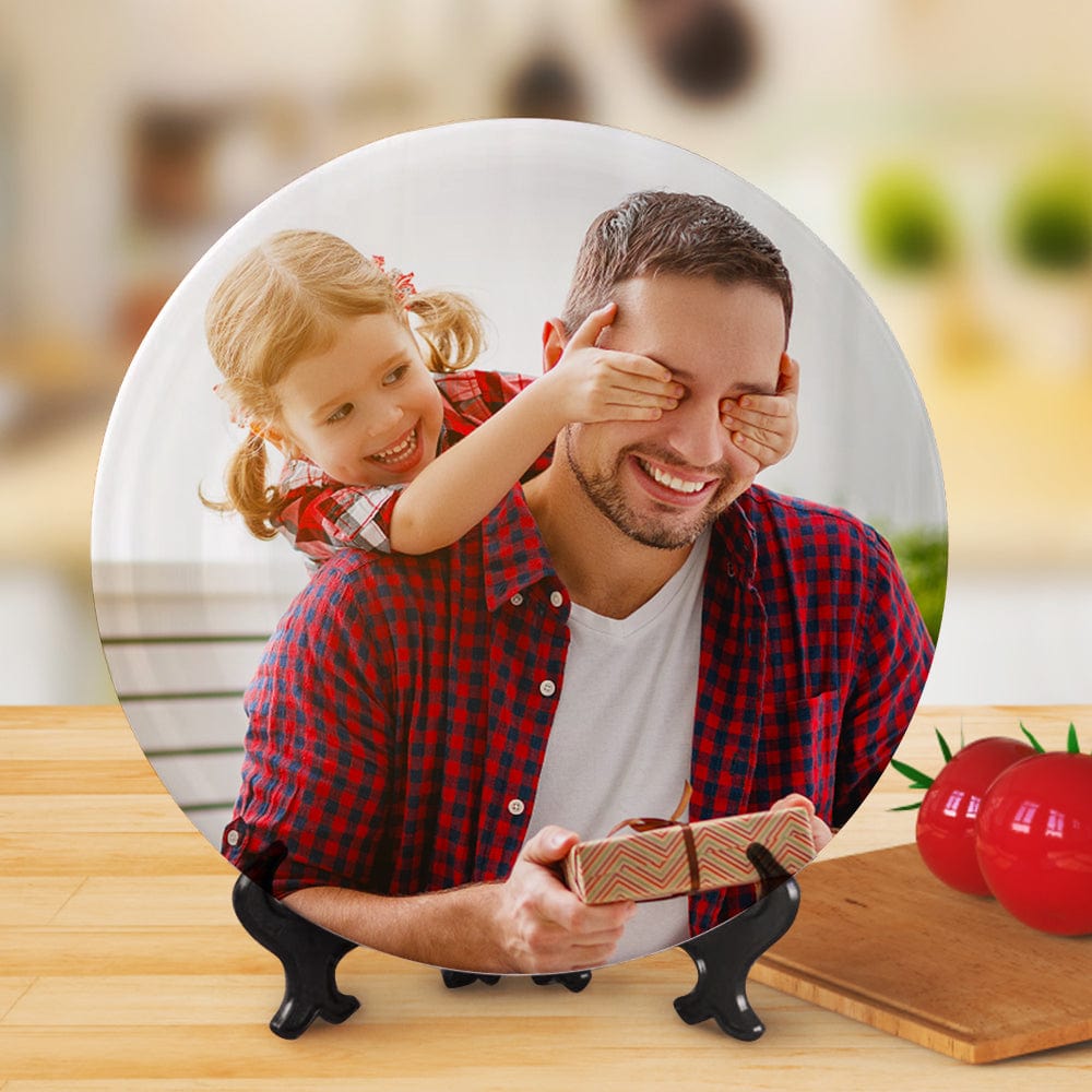 Customized Ceramic Plates Custom Plate Gifts for Father's Day - Giftlab