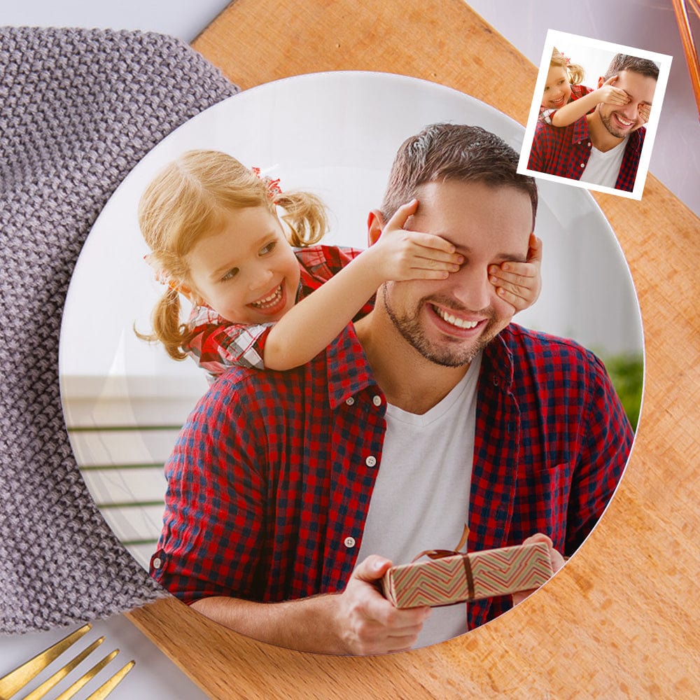 Customized Ceramic Plates Custom Plate Gifts for Father's Day - Giftlab