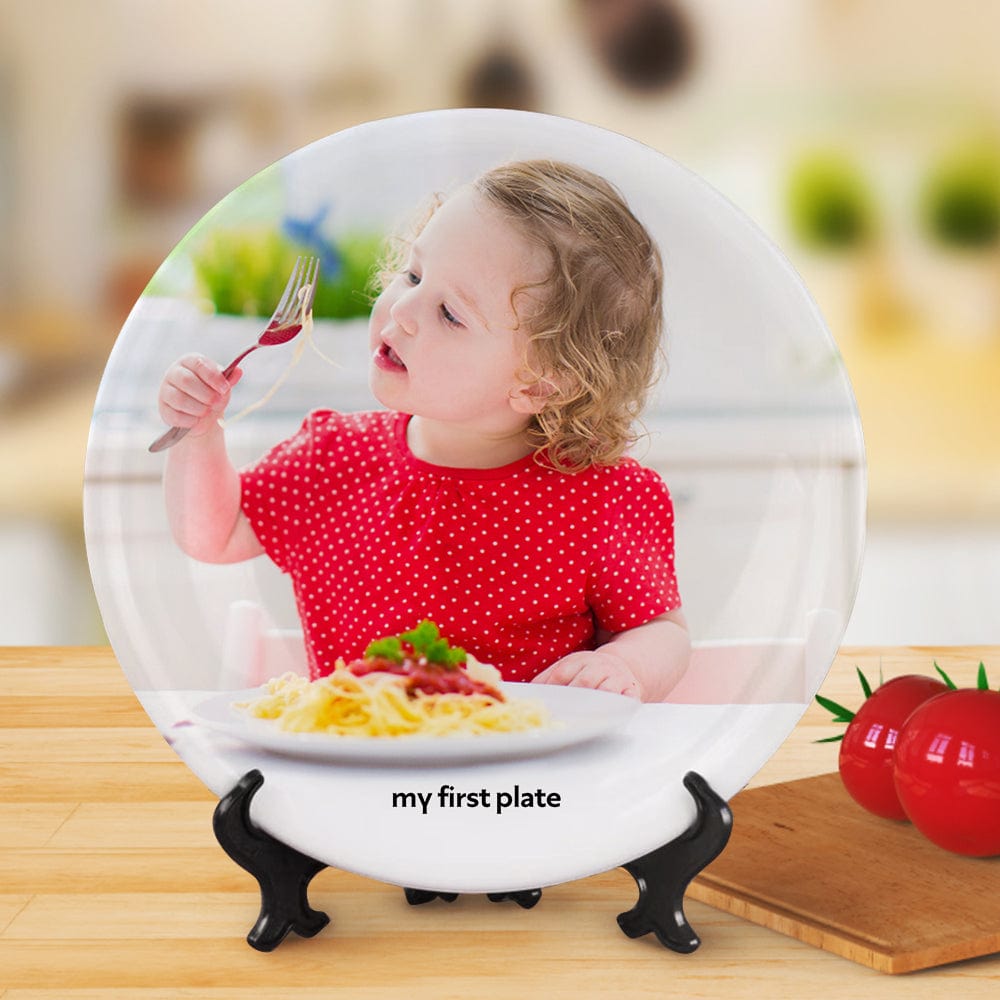 Photo Plates Custom Plate Gifts for Kids - Giftlab