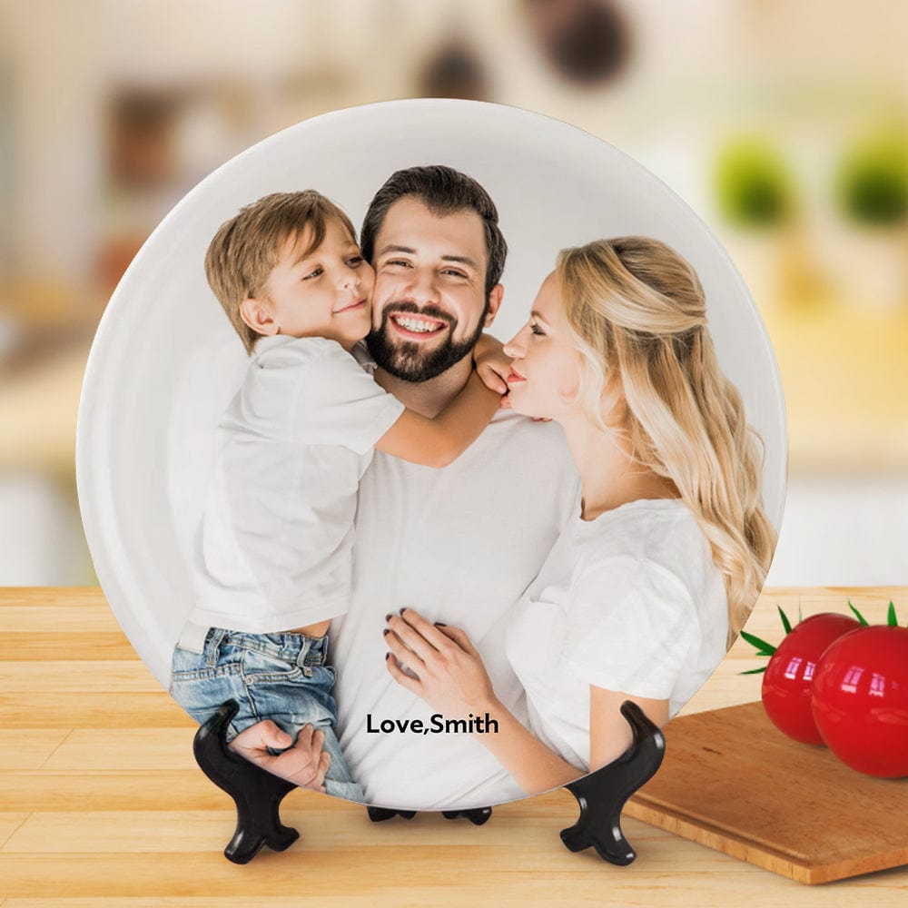 Photo Plates Custom Plate Gifts for Family - Giftlab