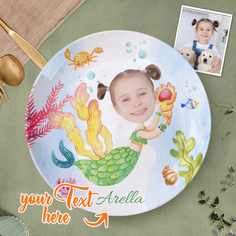 Photo Plates Custom Dinner Plate Ceramic Dinner Plate Tableware Gifts For Kids - Giftlab