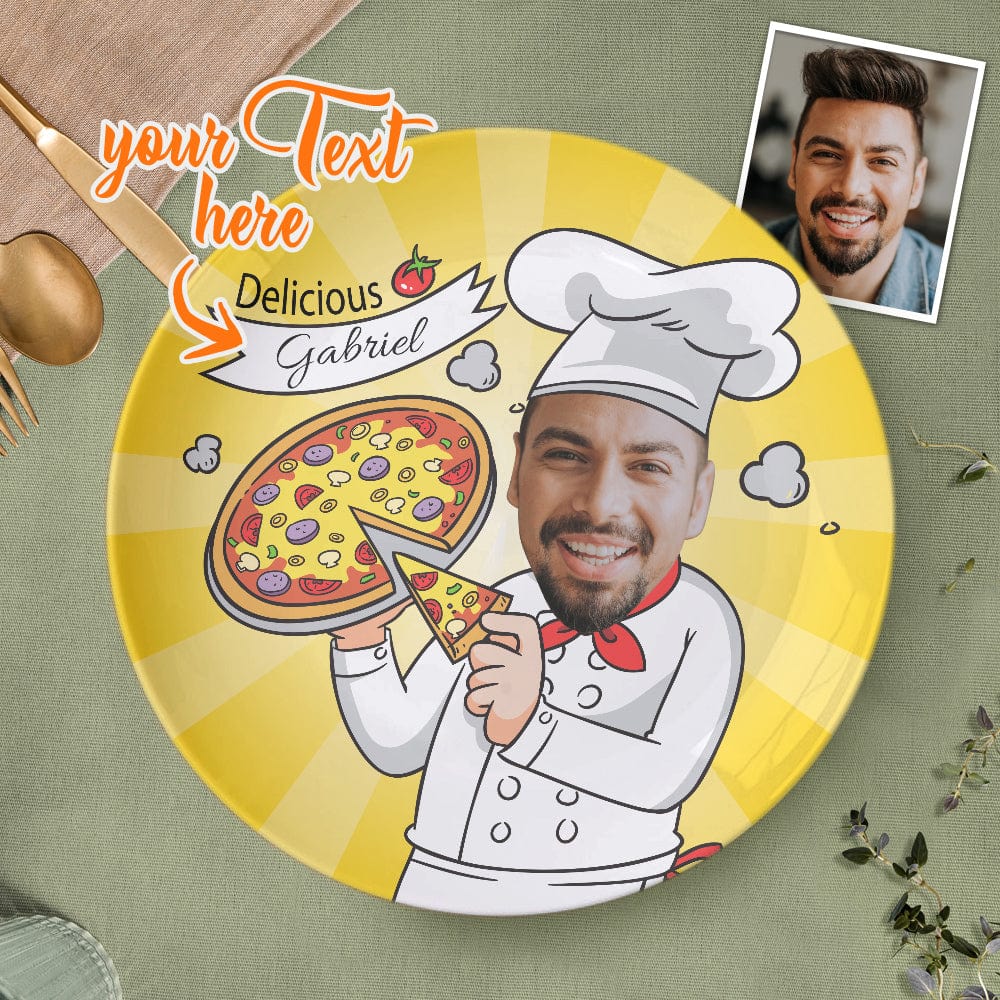 Photo Plates Custom Dinner Plate Ceramic Dinner Plate Tableware Gifts For Kids - Giftlab