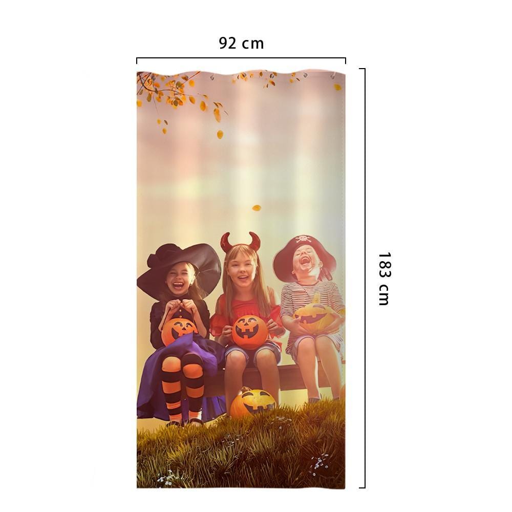 Custom Photo Shower Curtain Personalized Shower Curtains Halloween Gift - Giftlab