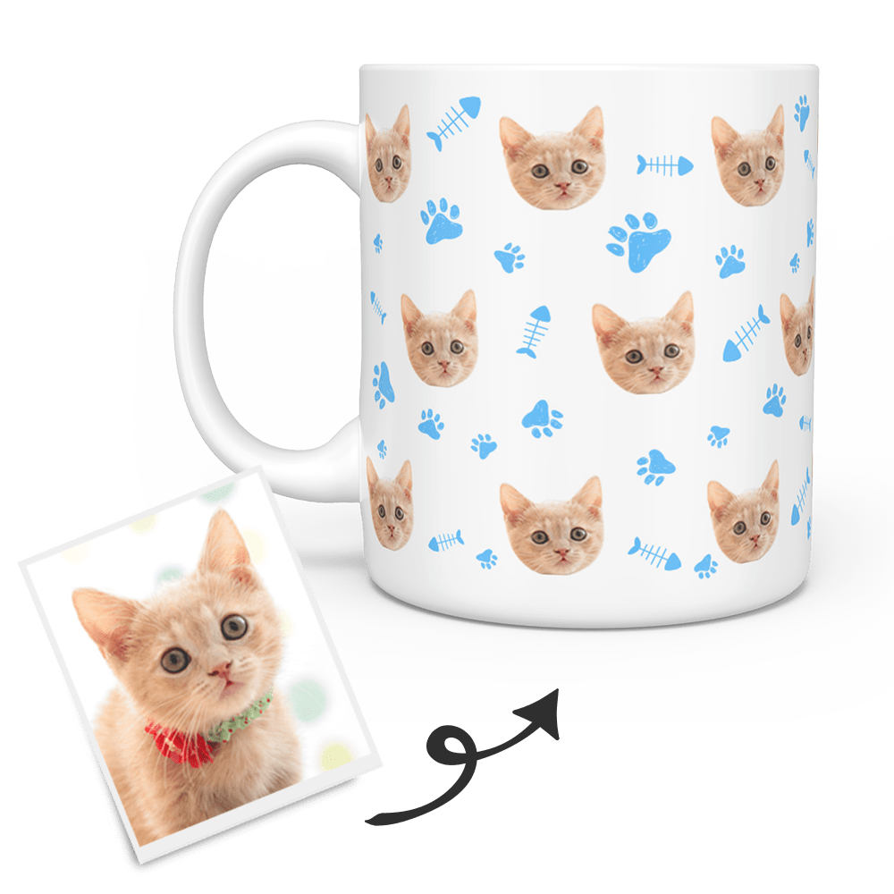 Custom Cat Mug Gift For Cat Lovers Pet Sympathy Gift - Giftlab