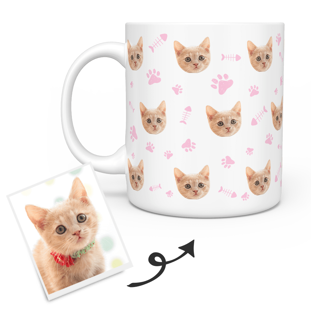 Custom Cat Mug Gift For Cat Lovers Pet Sympathy Gift - Giftlab