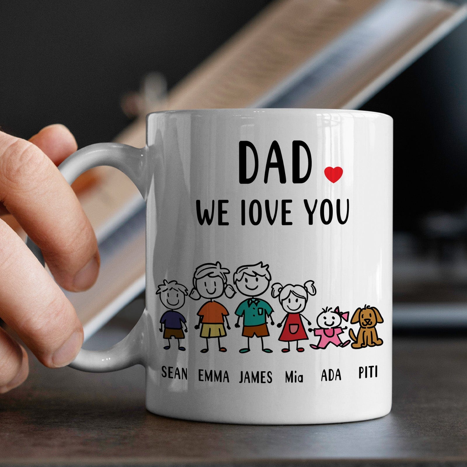 Dad Mug Fathers Day Gift Funny Personalized gift - Giftlab