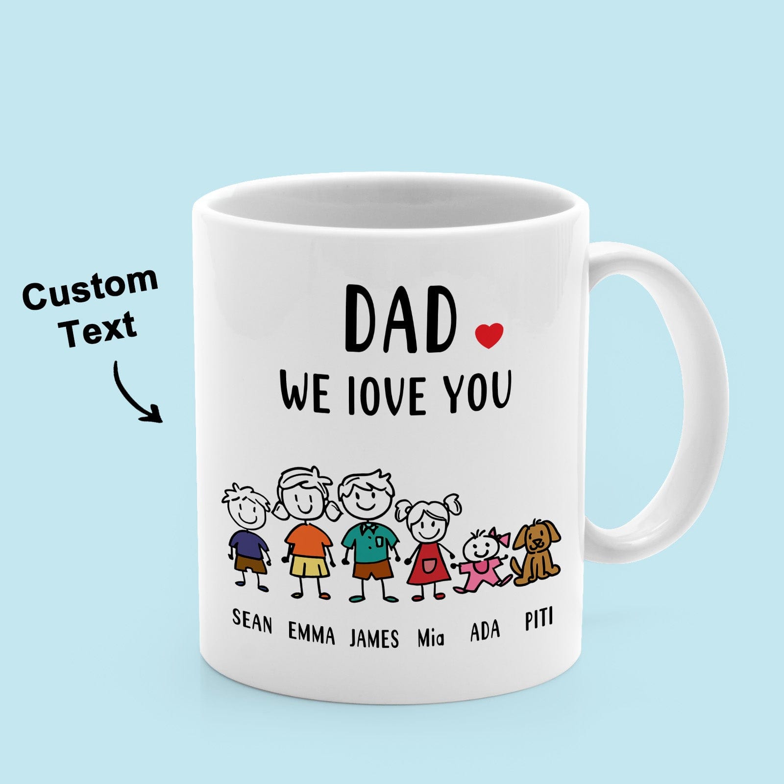 Dad Mug Fathers Day Gift Funny Personalized gift - Giftlab