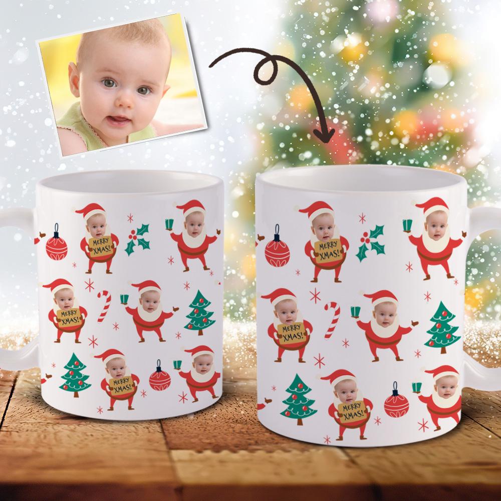 Baby First Christmas Gift Custom Coffee Mug - Giftlab