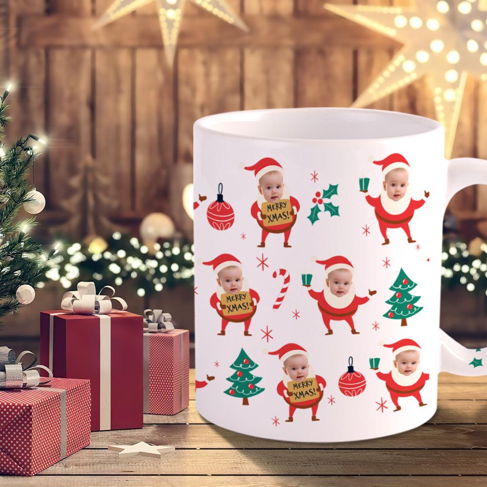 Baby First Christmas Gift Custom Coffee Mug - Giftlab
