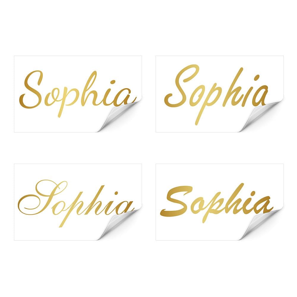 Custom Name Sticker Back to School Gift for Kids - Giftlab