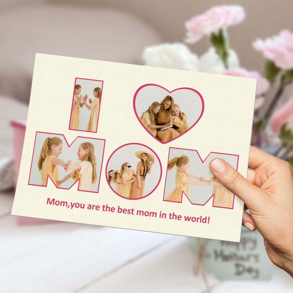Personalized Card For Mom Mother's Day Gifts - Giftlab