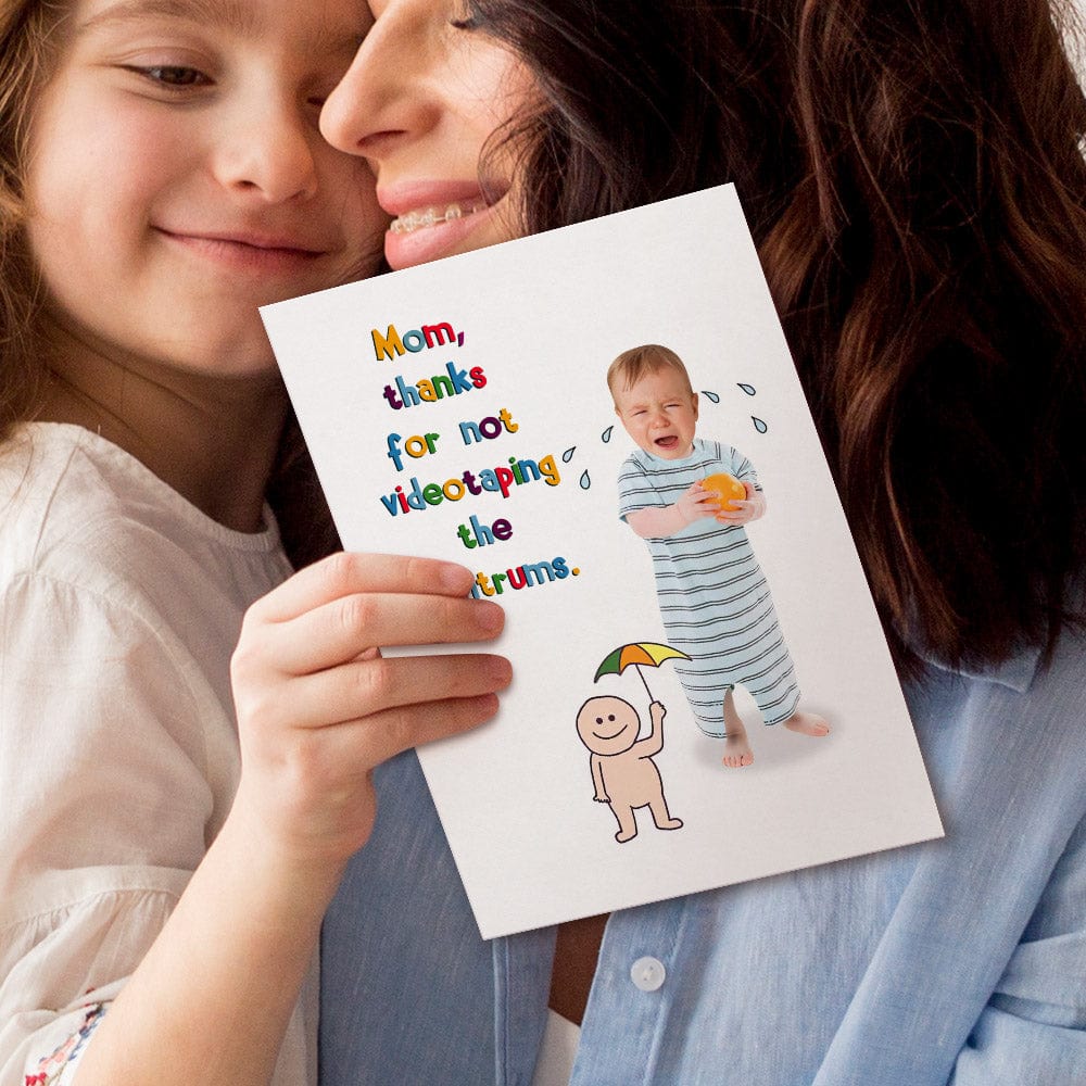 Custom Funny Mother's Day Cards Personalized Card For Mom Greeting Card Gifts - Giftlab