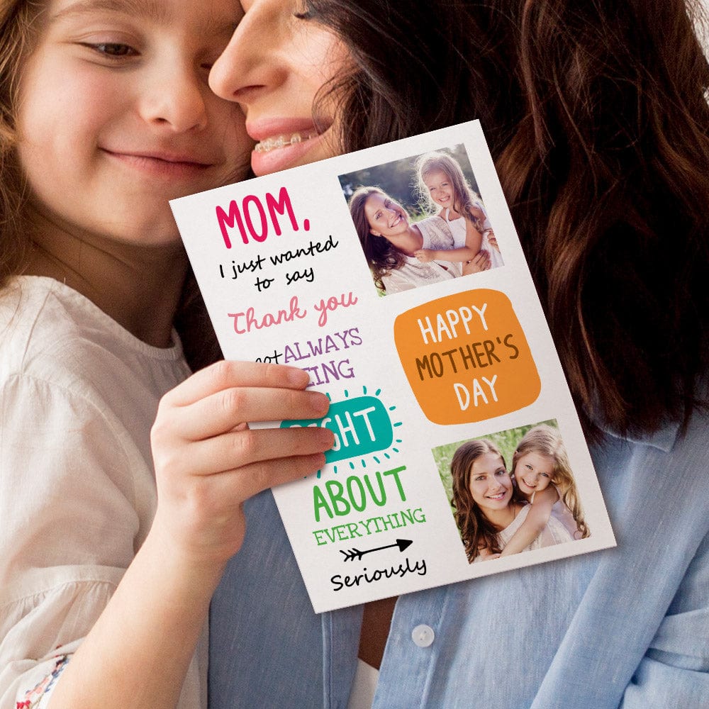 Personalized Cards For Mom Custom Photo Mother's Day Cards Gifts - Giftlab
