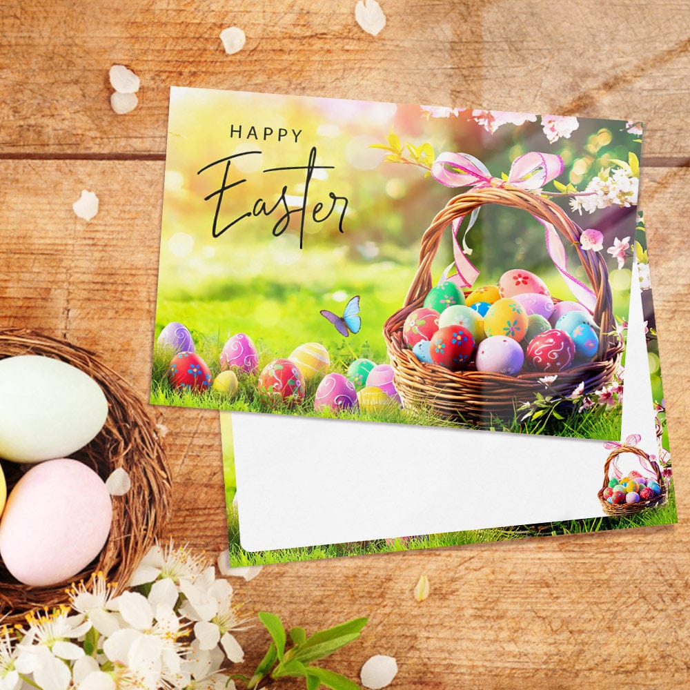 Colorful Eggs Easter Card Funny Easter Card Gifts For Him - Giftlab