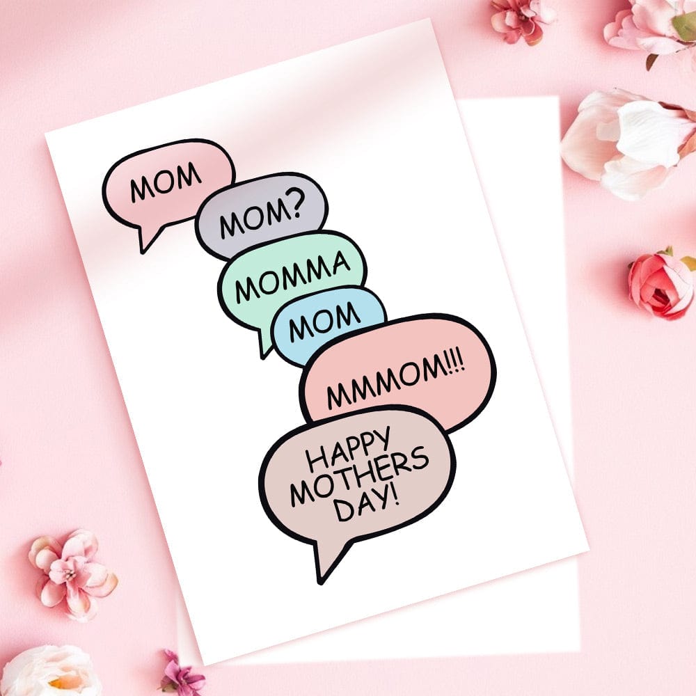 Funny Mother's Day Greeting Card Funny Momma Card - Giftlab