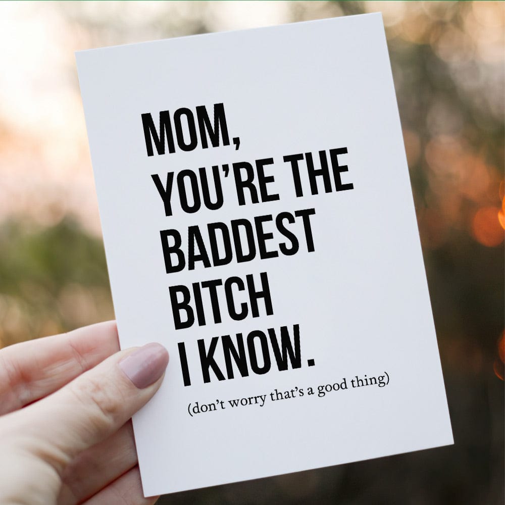 Funny Mother's Day Greeting Card Funny Momma Card Funny Card For Mum - Giftlab