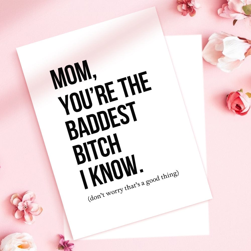 Funny Mother's Day Greeting Card Funny Momma Card Funny Card For Mum - Giftlab