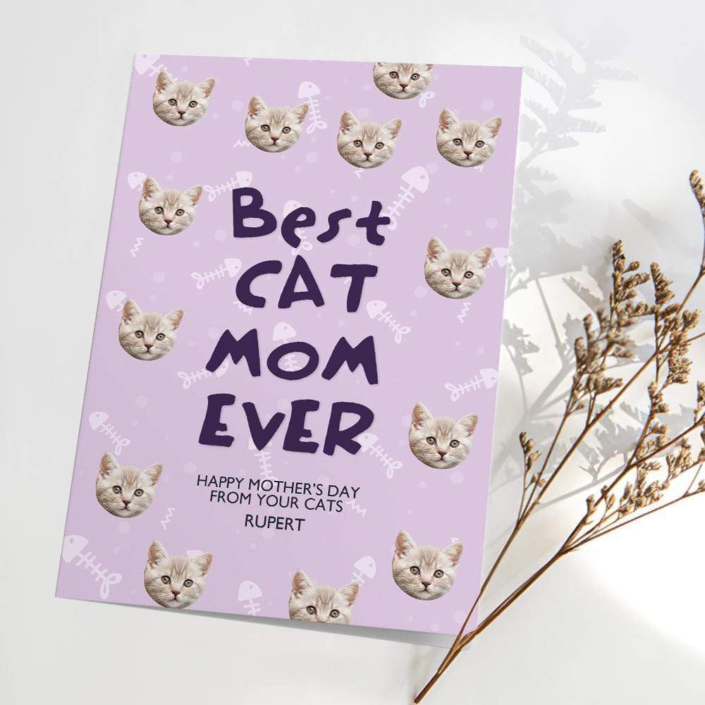 Personalilzed Greeting Cards With Pet Photo Gifts For Pet Lover - Giftlab