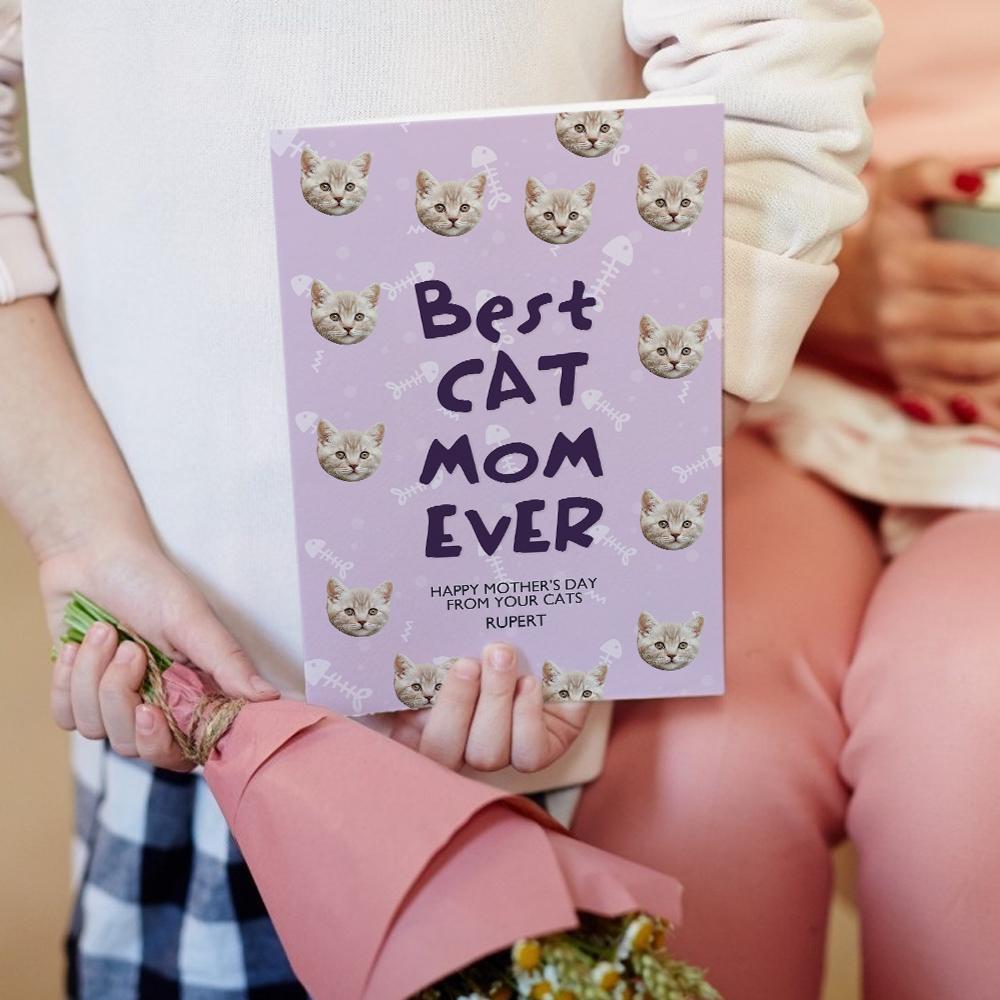 Personalilzed Greeting Cards With Pet Photo Gifts For Pet Lover - Giftlab