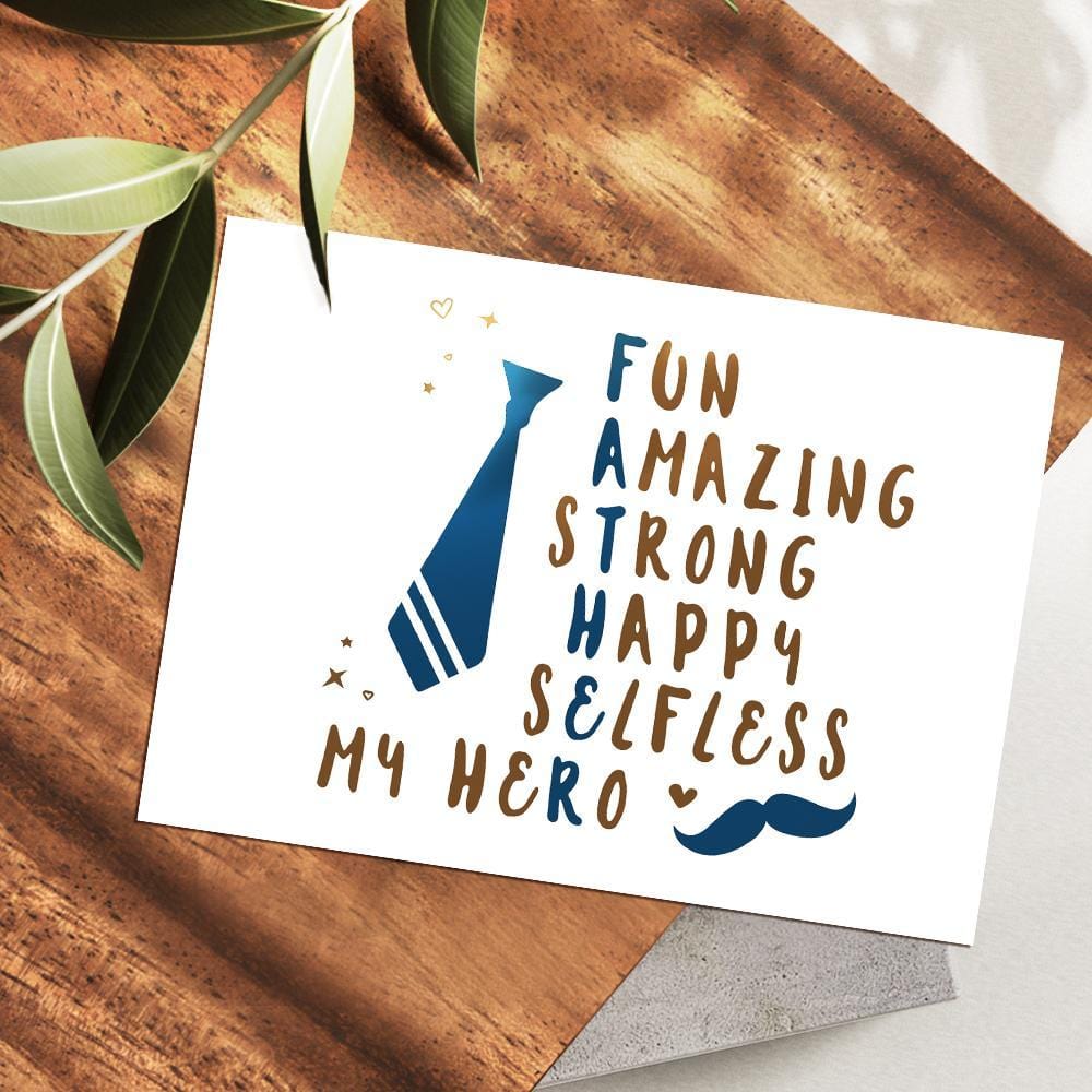 Fathers Day Cards Greeting Cards - Giftlab