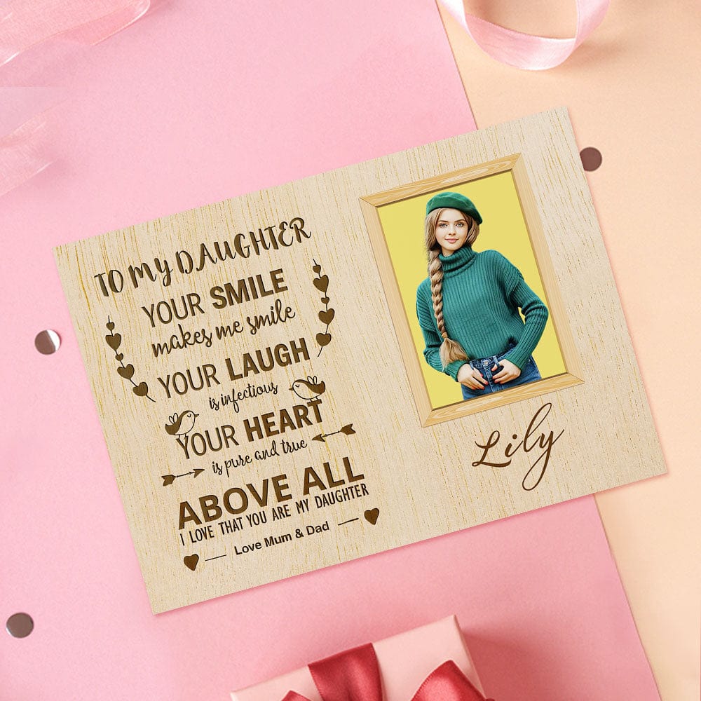 Gifts for Daughter Custom Crochet Doll from Photo Handmade Look alike Dolls with Personalized Name Card - Giftlab