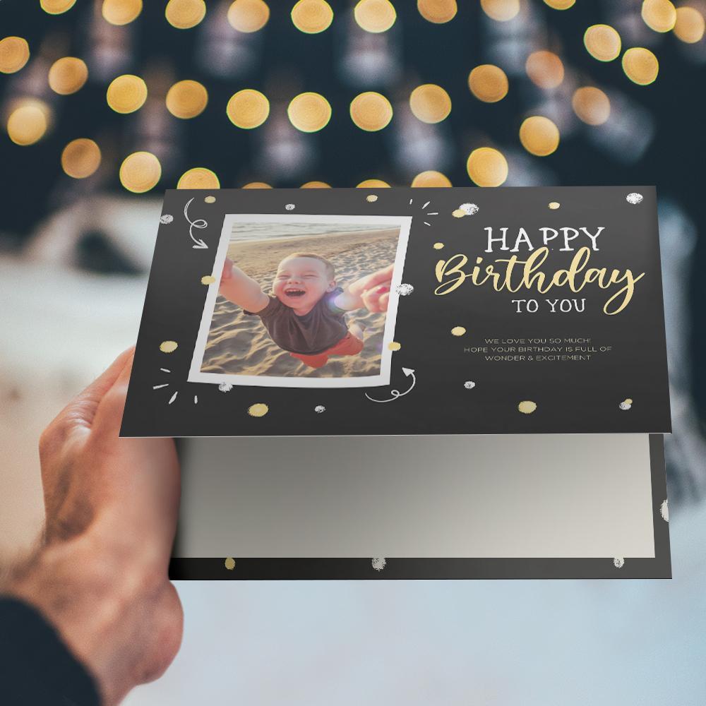 Personalized Greeting Card For Birthday  Happy Birthday Card For Baby - Giftlab