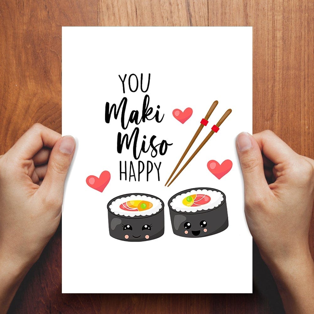 Cute Valentines Cards Valentine's Day Greeting Card For Couple - Giftlab