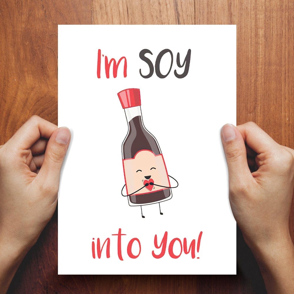 Happy Valentines Day Card Valentine's Day Greeting Card - Giftlab