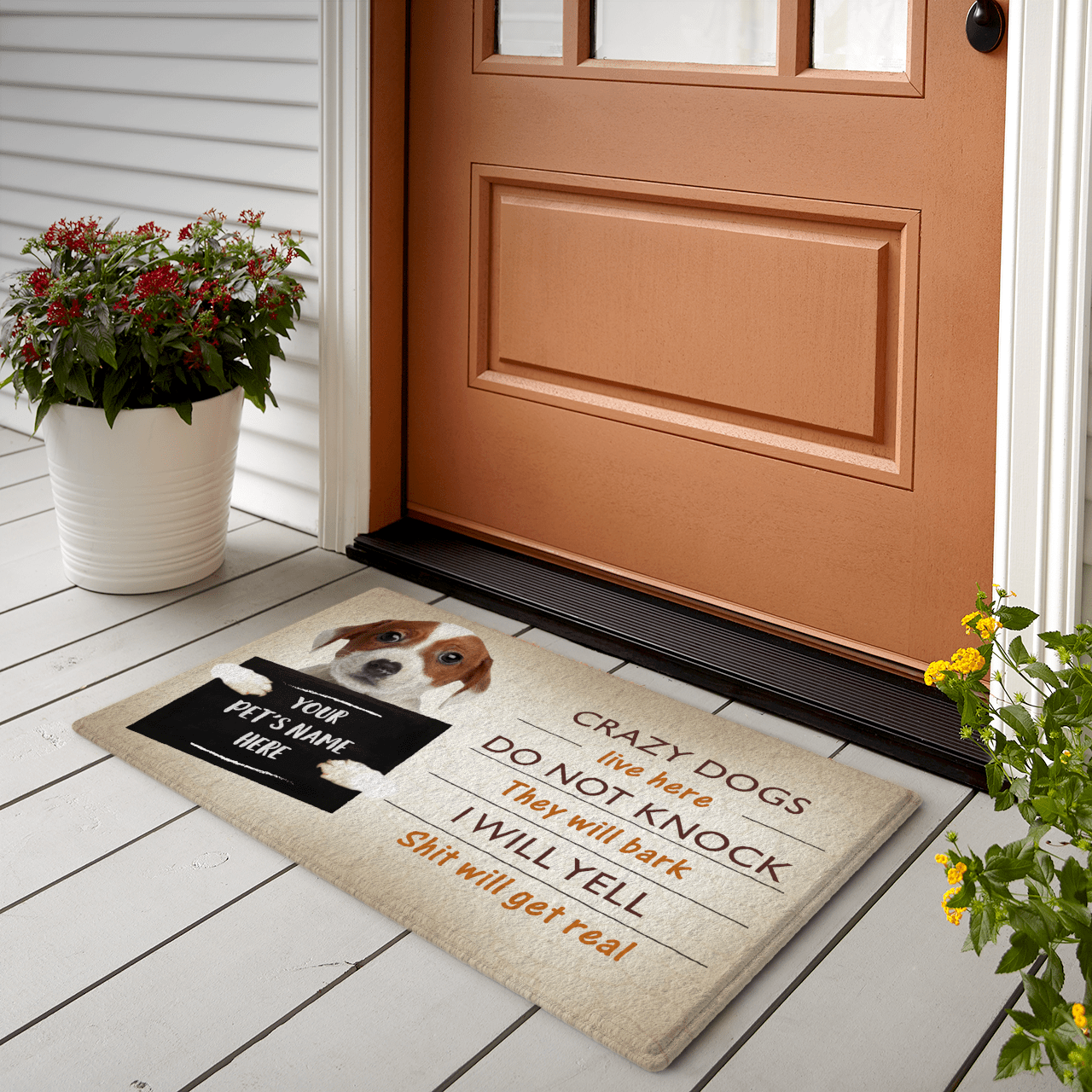 Personalized Welcome Doormat Custom Outdoor Doormat - Giftlab