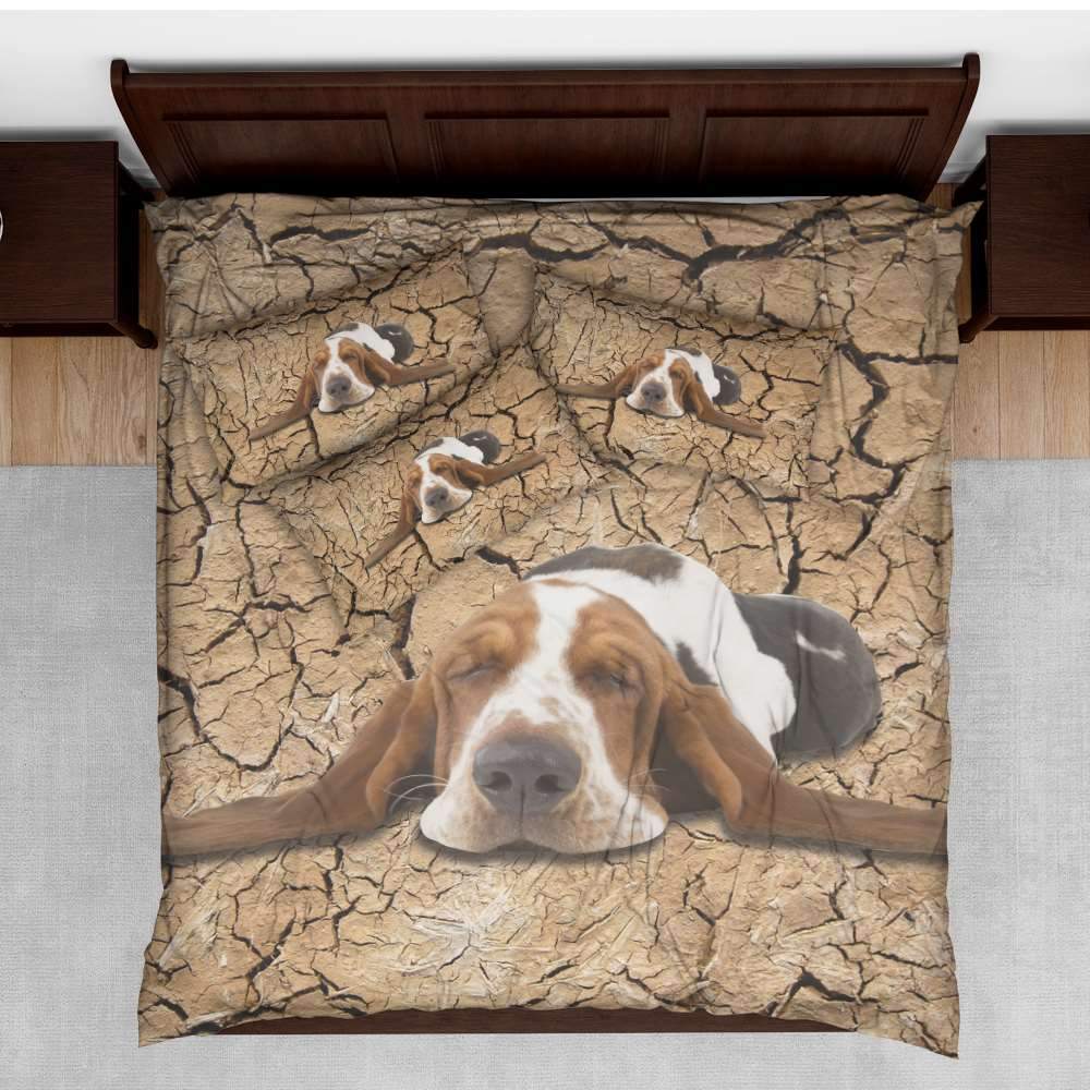 Custom Bed Sheets Print Your Own Bedding Set Gift For Family Bedroom Gifts - Brown - Giftlab