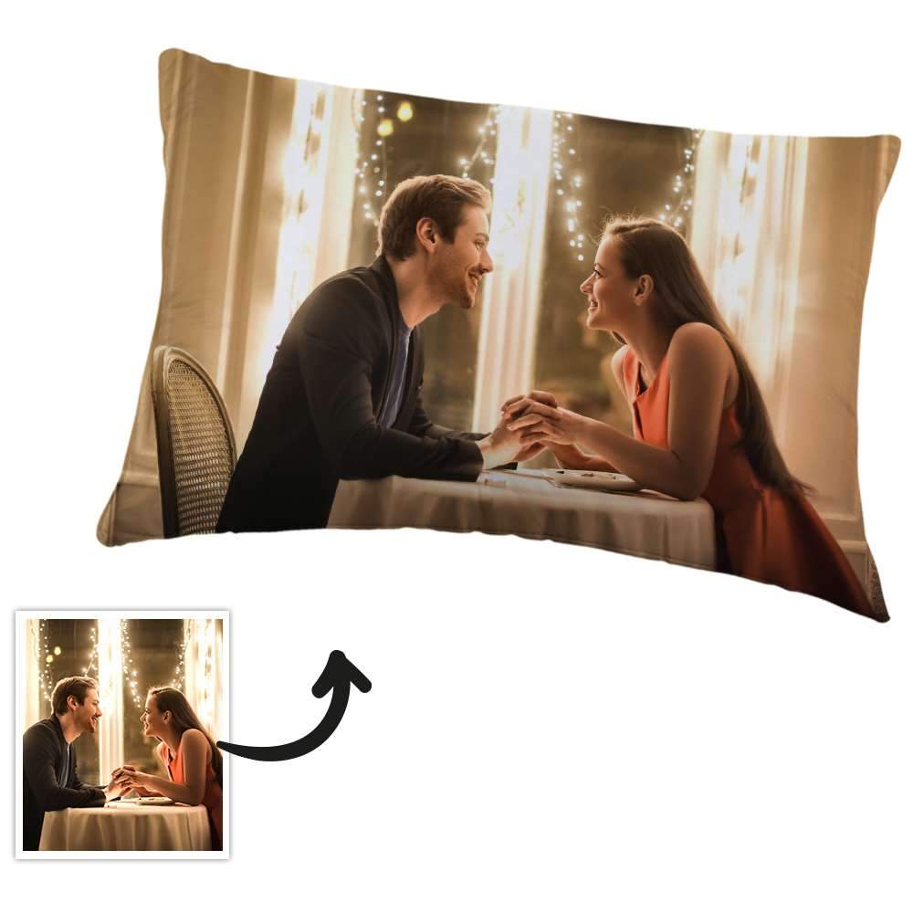 Photo Pillow Case Anniversary Gift Custom Bedding Sets Valentines Day Gifts - Giftlab