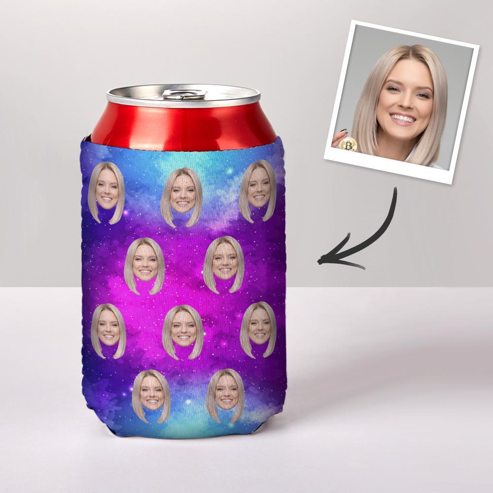 Custom Can Koozies Custom Koozie Birthday Party Gifts Face Valentine's Gifts - Giftlab