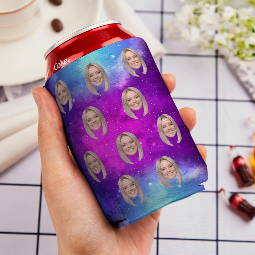 Custom Can Koozies Custom Koozie Birthday Party Gifts Face Valentine's Gifts - Giftlab